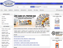 Tablet Screenshot of fitsport-jt.cz
